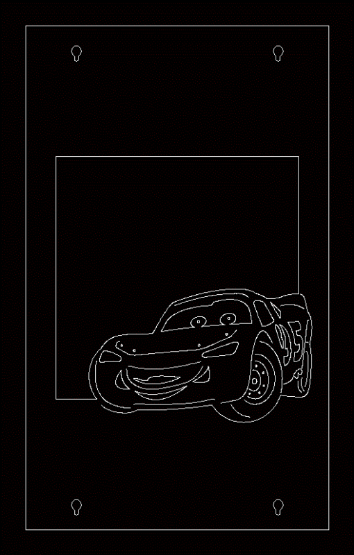 Carros DXF Model for AutoCAD