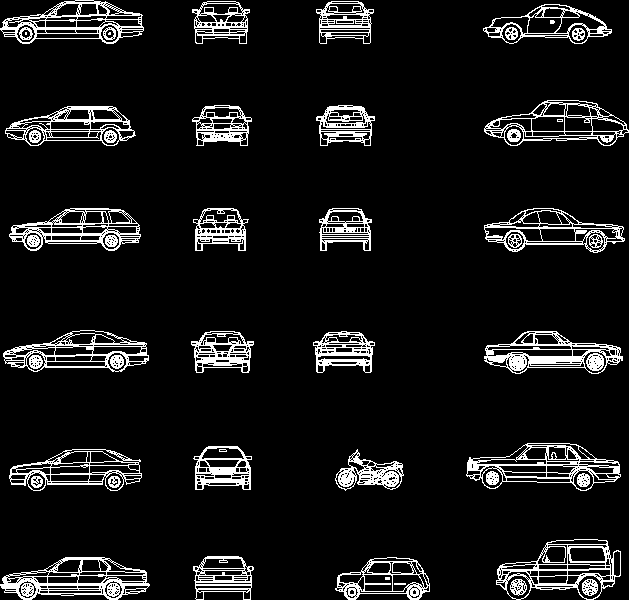 Blocks Of Cars 2d Dwg Block For Autocad Designs Cad