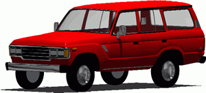 Car Toyota 3D DWG Model for AutoCAD