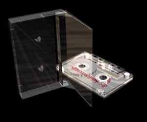 Cassette With Plastic Box 3D 3DS Model for 3D Studio Max