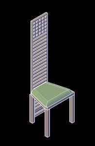 Cassina Chair 3D DWG Model for AutoCAD