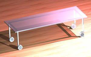Rolling Table 3D DWG Model  for AutoCAD