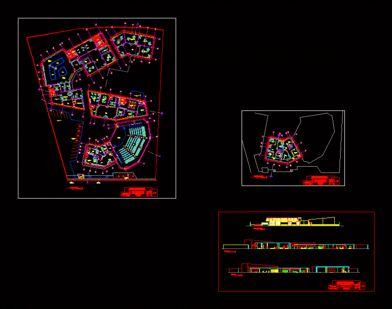 Center For Rehabilitation And Stimulation DWG Full Project for AutoCAD