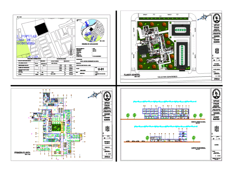 Centro Maternal Sullana DWG Full Project for AutoCAD