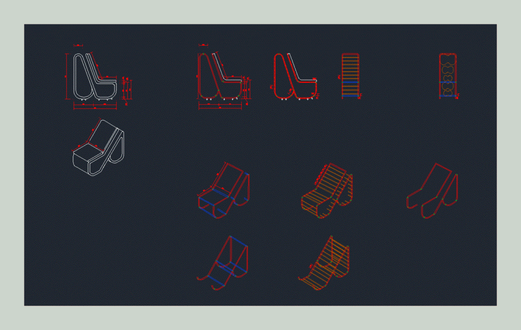 Chair DWG Block for AutoCAD