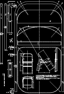 Folding Chair Details & Dimensions 2D DWG Detail for AutoCAD • Designs CAD