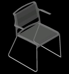 Chair 3D DWG Model for AutoCAD