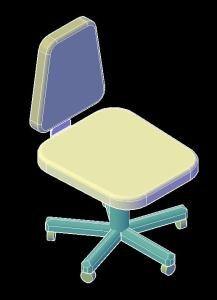 Chair – 3D DWG Model for AutoCAD