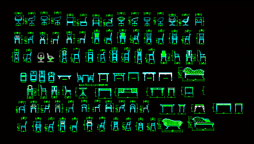 Chair Cad Block Dwg Elevation For Autocad Designs Cad