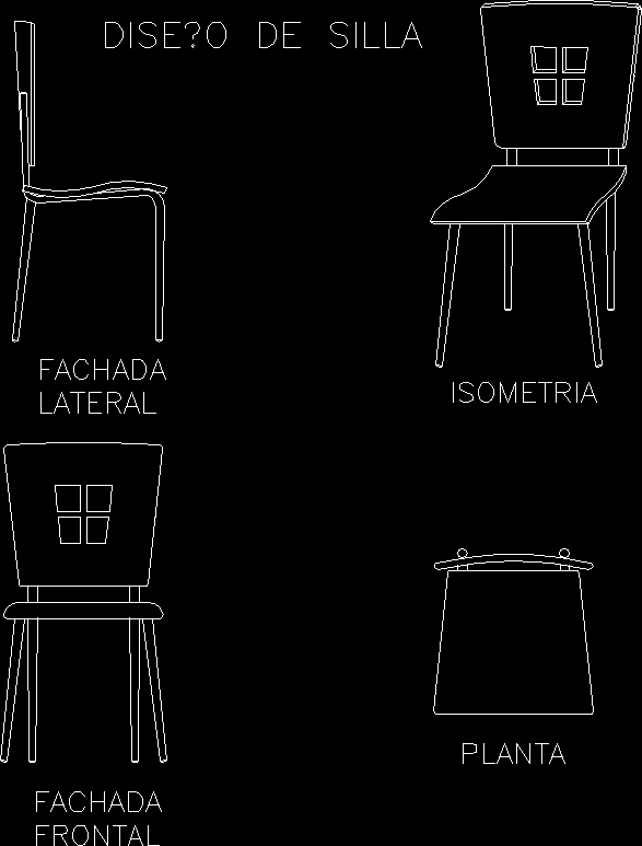 Chair DWG Block for AutoCAD • Designs CAD