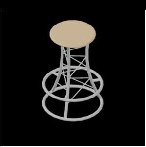 Chair Truss 3D DWG Model for AutoCAD