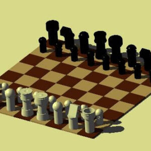 Chess 3D DWG Model for AutoCAD | Designs CAD