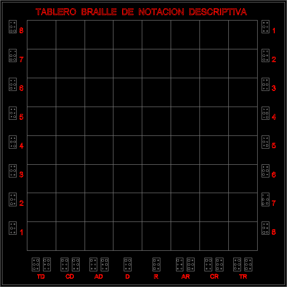 Xadrez em AutoCAD, Baixar CAD Grátis (873.33 KB)