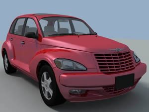 Chrysler Car 3D MAX Model for 3D Studio Max