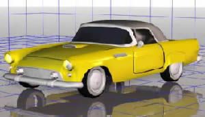 Classic Car 3D 3DS Model for 3D Studio Max