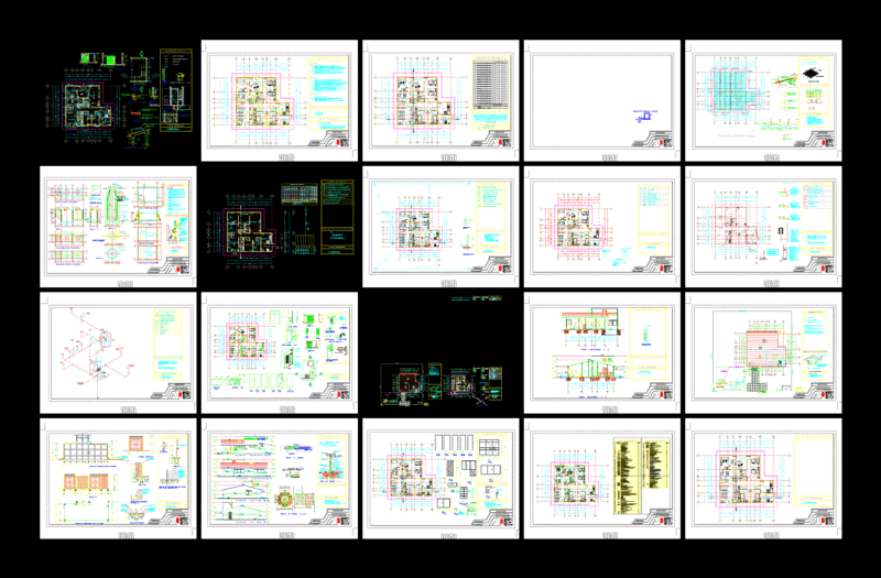 Clinic DWG Block for AutoCAD