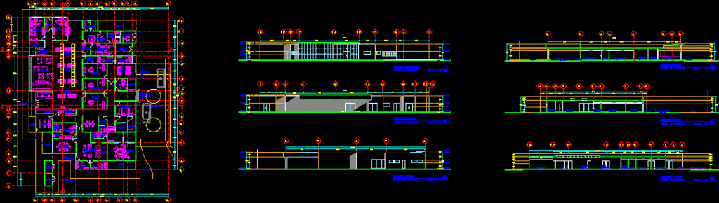 Clinic DWG Full Project for AutoCAD