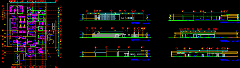 Clinic DWG Full Project for AutoCAD
