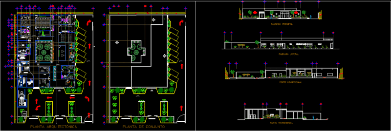 Clinic DWG Block for AutoCAD