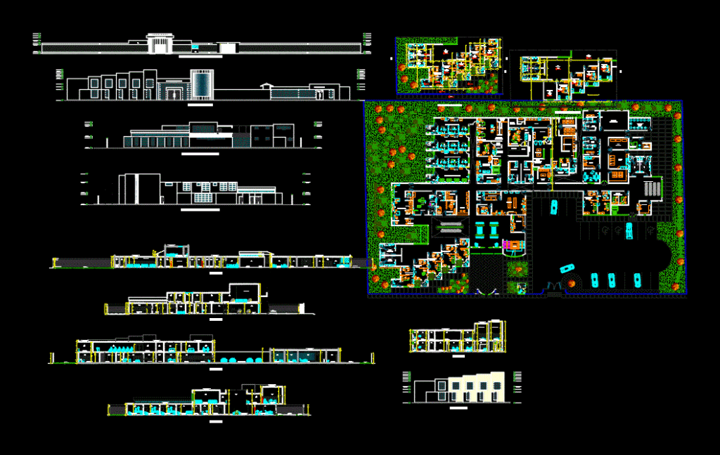 Clinic DWG Detail for AutoCAD