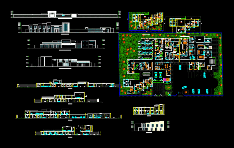 Clinic DWG Detail for AutoCAD