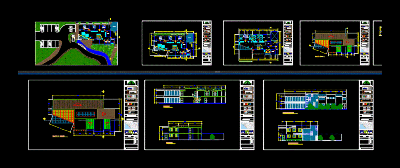 Clinic DWG Block for AutoCAD