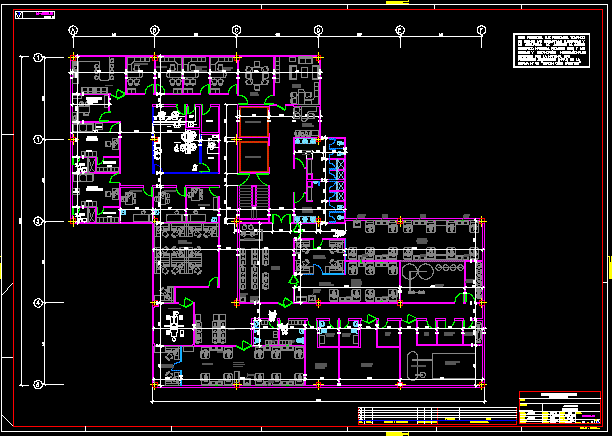 Clinic Hemodialysis 2D DWG Plan For AutoCAD • Designs CAD