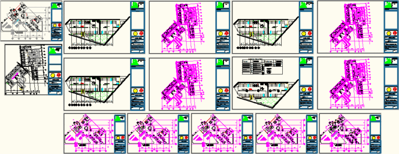 Clinic Hospital DWG Full Project for AutoCAD