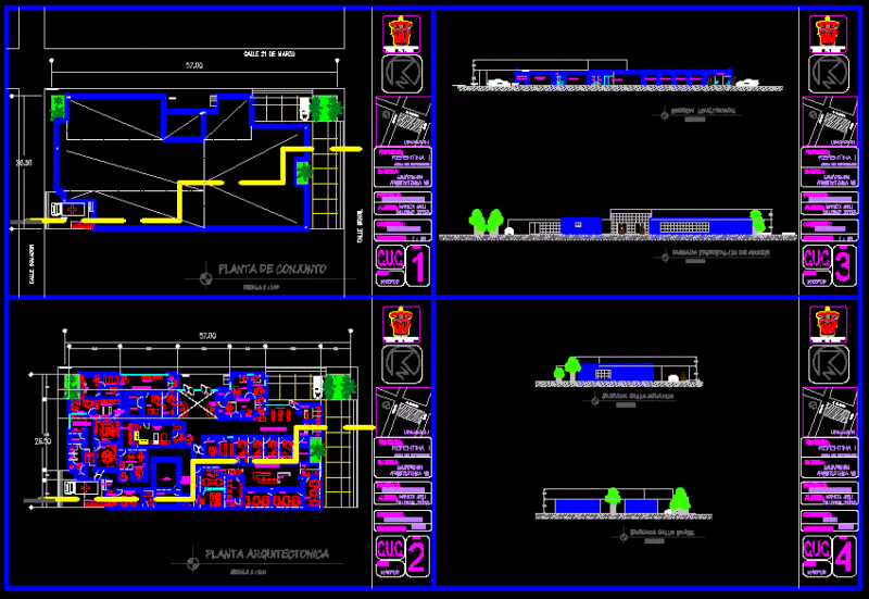 Clinic Inpatient DWG Block for AutoCAD