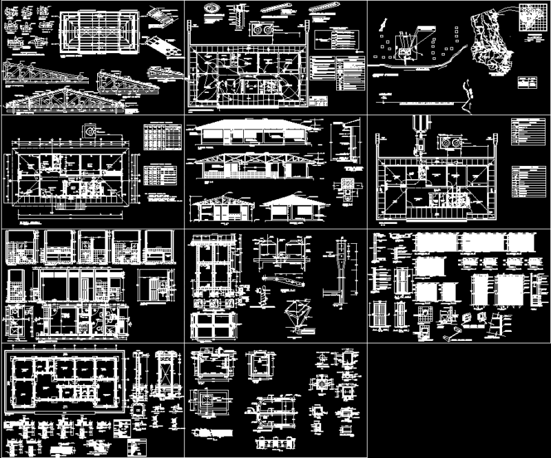 Clinic In Peruvian Amazon DWG Full Project for AutoCAD