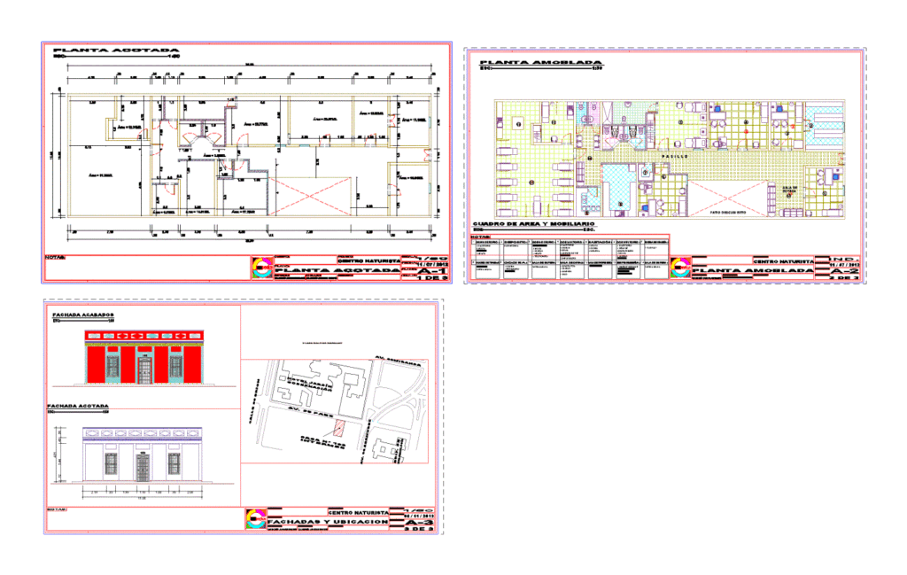 Clinic Naturista DWG Model for AutoCAD