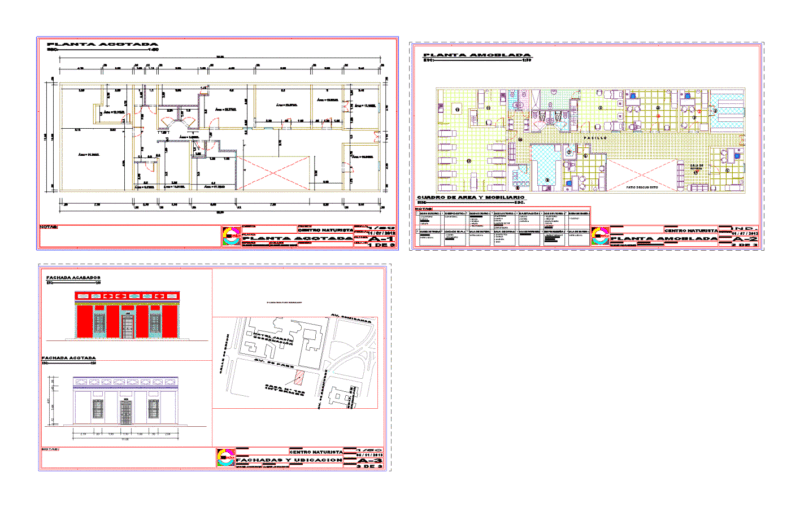 Clinic Naturista DWG Model for AutoCAD
