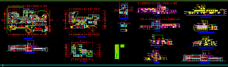 Clinic Project 2D DWG Full Project For AutoCAD