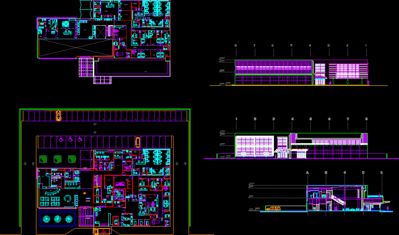Clinic Prototype DWG Block for AutoCAD
