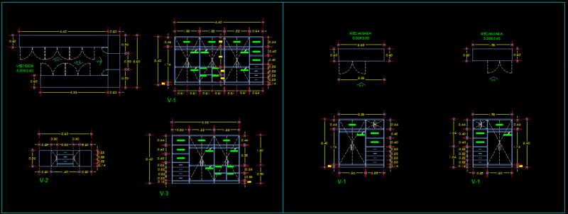 Closet DWG Plan for AutoCAD