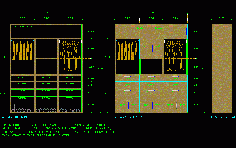 Closet DWG Block for AutoCAD • Designs CAD