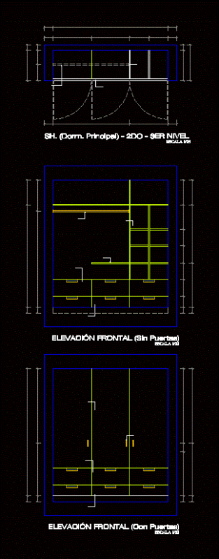 Closet DWG Block for AutoCAD