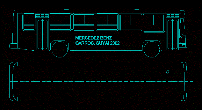 Collective Mercedes Benz Suyai DWG Block for AutoCAD