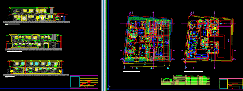 Community Clinic, Chepen, Peru DWG Section for AutoCAD