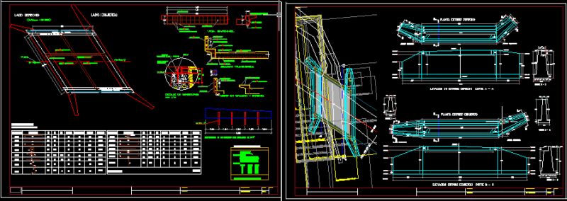 Complet Project Of Pontoon DWG Full Project for AutoCAD