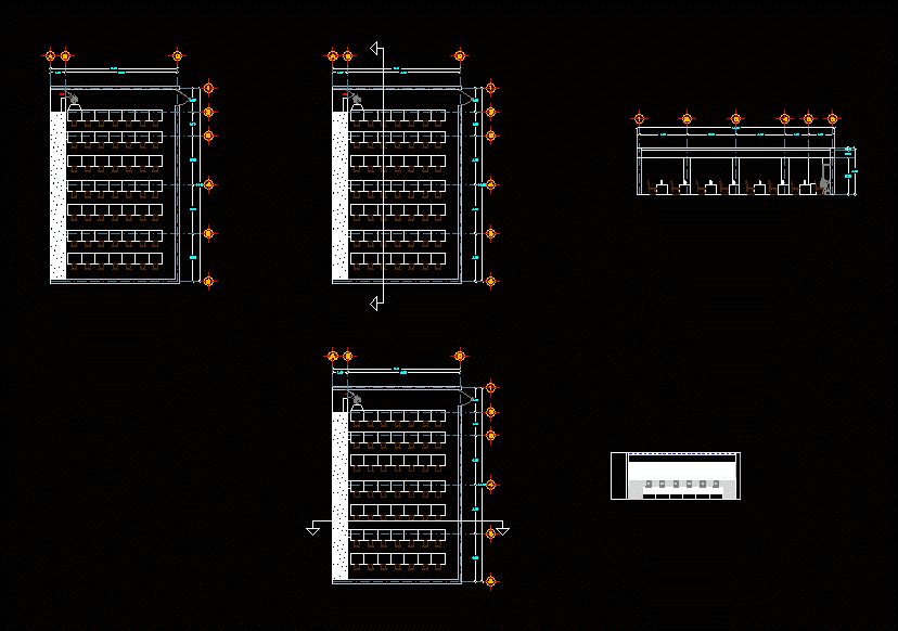 Computer Classroom DWG Block for AutoCAD • Designs CAD