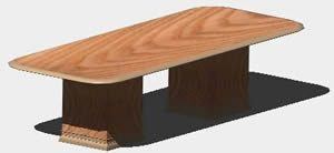 Rectangular Conference Table 3D DWG Model for AutoCAD