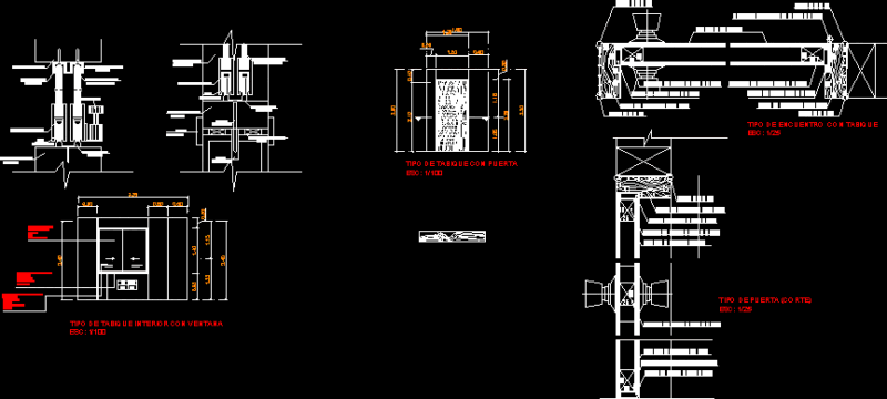 Constructive Details DWG Detail for AutoCAD