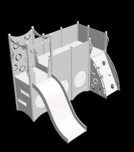 Cot 3D 3DS Model for 3D Studio Max