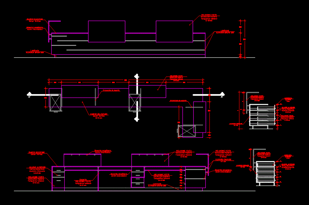 Counter Of Reception Details DWG Section For AutoCAD Designs CAD   Counterofreceptiondetails 96717 