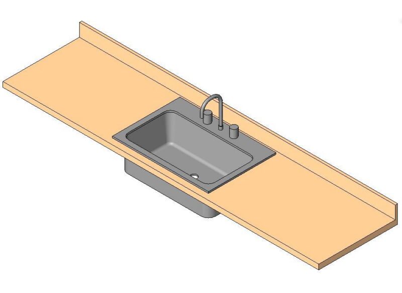 Countertop RFA CAD Drawing