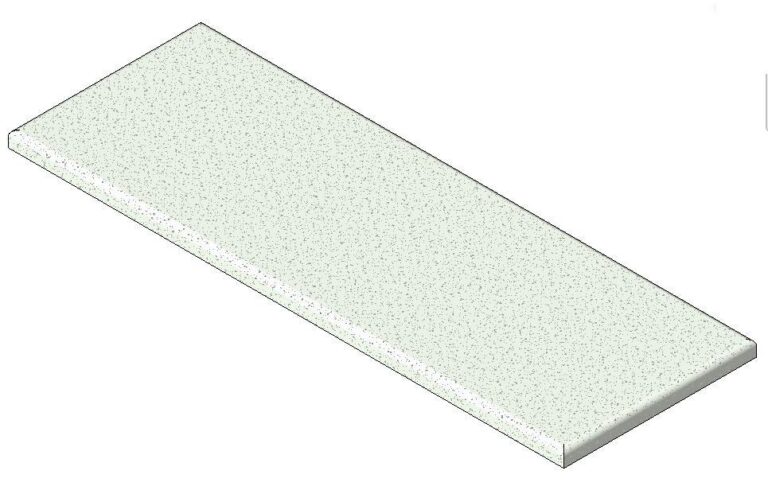Countertop Curava Island RFA CAD Drawing • Designs CAD