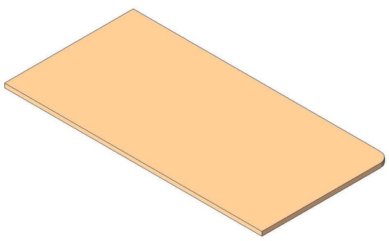 Countertop Island RFA CAD Drawing