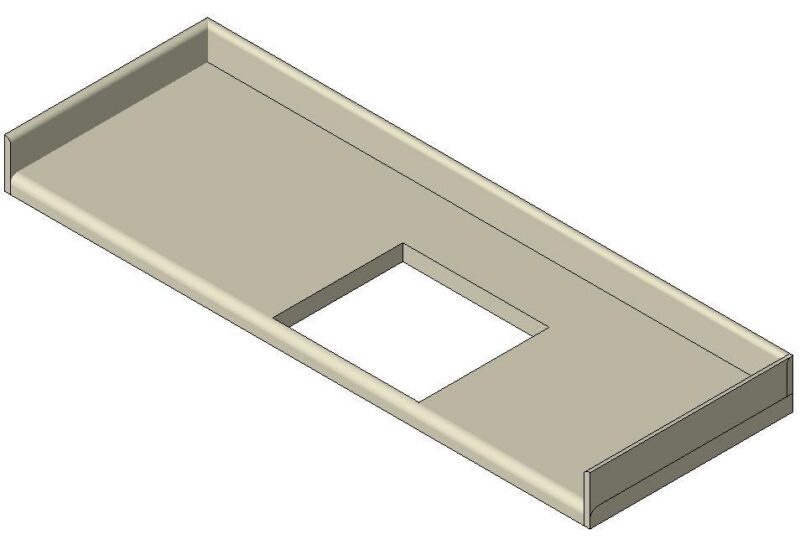 Countertop Sink RFA CAD Drawing