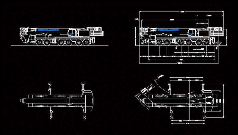 Crane Demag Ac 300 DWG Plan for AutoCAD